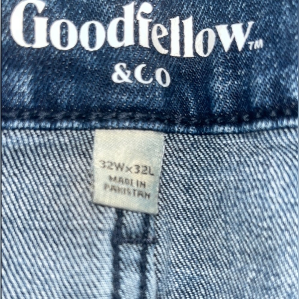 Preowned GoodFellow & Co Blue Jeans 32X32 . - Picture 8 of 16